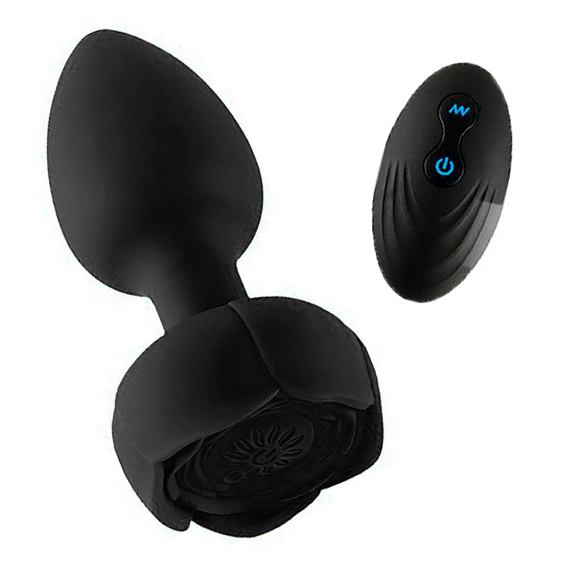 AnalTech Plug Vibrant Rosana 7 x 3.7cm Noir